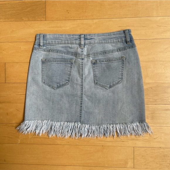 Chelsea & Violet - Frayed Denim Skirt - Size 12 (Girls) - Picture 2 of 5